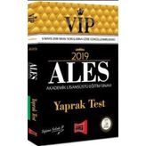 2019 ALES VİP Yaprak Test