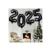 2025 Folyo Balon Set, Siyah
