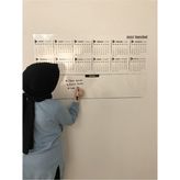 2025 Yıllık Planlayıcı Annualy Planner Akıllı Kağıt Tahta Yazı Tahtası + Kalemi 100X56 cm Model 2