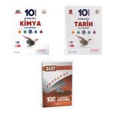2027 Limit 10. Sınıf Etkinlikli Kimya Maarif + Tarih Soru + Anla Kazan Paragraf Deneme 3'Lü Set