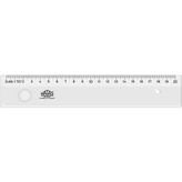 20Cm Mercekli Genis Plastik Buro Cetveli / 0151