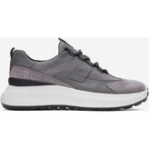 21525 Erkek Kalın Taban Bağcıklı Sneaker - Gri