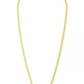 22 Ayar Altın Pullu Zincir 65Cm
