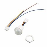 220V PIR Hareket Sensörü 25cm Kablolu Led Lamba Tavan Işık Merdiven Otomatik Armatür Projektör