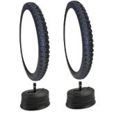 24 Jant Bisiklet Ön - Arka İç ve Dış Lastik Seti (24X 1.95) Ekonomik Seri