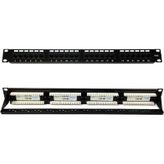 24 Port Cat6 Patch Panel 24 Port Ethernet Panel