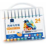24 Renk Akrilik Marker Kalem Seti - Genel