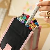 24’lü Çift Uçlu Alkol Bazlı Marker Kalem Seti – Brush + Chisel
