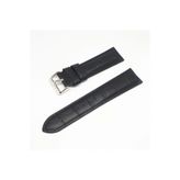 24mm Golf Marka Siyah Croco Hakiki Deri Saat Kordonu