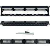 24PORT Cat6 Utp Modüler Dolu Patch Panel