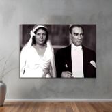 25 Atatürk Kanvas Tablo