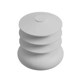 25 Mm İç Kelebek Tapa Beyaz