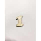 2,5cm Ahşap Harf ve Rakamlar - 1