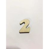 2,5Cm Ahşap Harf Ve Rakamlar - 2