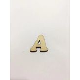 2,5cm Ahşap Harf ve Rakamlar - A
