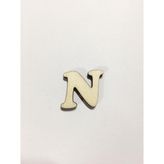 2,5cm Ahşap Harf ve Rakamlar - N