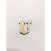 2,5cm Ahşap Harf ve Rakamlar - U