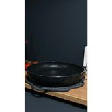 26 cm Tava Metal Kulp Gold - Siyah