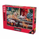 260 Parça Puzzle: Dost Köpekler