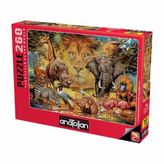 260 Parça Puzzle: Hayvan Krallığı