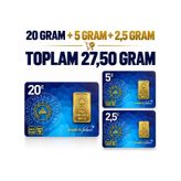 27.5 gr 24 Ayar Külçe Altın