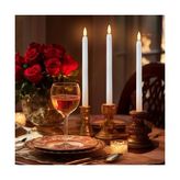 28 cm Pilli LED Mum 12'li Paket