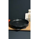 28 cm Tava Metal Kulp Gold - Siyah