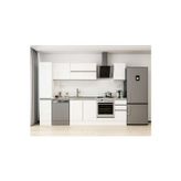 280X210 Cm High Gloss Mutfak Dolabı Mb-E80B40S40-2 High Gloss | Beyaz - Suntalam