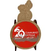 29 Ekim Ahşap Kalemlik