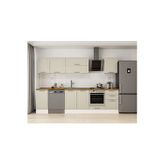 295X210 Cm Klasik Mebran Mutfak Dolabı Beyaz M-E80S45S50-2 Mebran | Kumtaşı - Suntalam