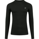 2AS Erkek Basic Seamless Baselayer Içlik Seti - Siyah