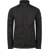 2AS Samuel Erkek Softshell Kareli Ceket Siyah - XS