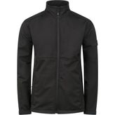 2AS Samuel Erkek Softshell Kareli Ceket Siyah
