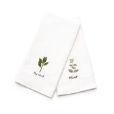 2Lİ MINT&BY LEAF NAKIŞLI KURULAMA BEZİ