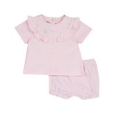 2'lı Takım / T-Shirt+Külot - Yenidoğan - Pembe