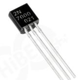 2N7000 Transistör N Kanal MOSFET TO-92