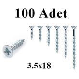 3.5X18 Sunta Vidası 100 Adet