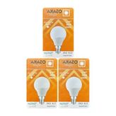 3 Adet 7W E14 Led Mini Ampul, Beyaz Işık Seçeneği