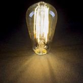 3 ADET CT 4284 Cata 6W Rustik Led Ampul Amber 2700k E27