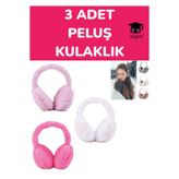 3 ADET PELUŞ KULAKLIK CR-3550