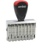 3 Adet Sırdaş 1598 Numaratör 9 Mm 8 Hane