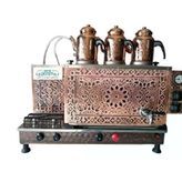 3 Demlikli Bakır Çay Ocağı