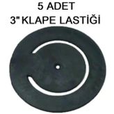 3" Klape Lastiği 5 Adet