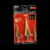 3 Parça Hss Kademeli Matkap Ucu Set (5047)