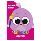 3+ Yaş Giligilis Uzayda Boyama Kitabı