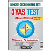3 Yaş Test Görsel Algı Seti - 3 Yaş Test Kitapçığı - Doç. Dr. Osman Abalı