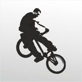 30 cm Bisiklet Folyo Sticker