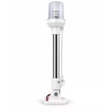 30 Cm Led Aydınlatmalı Krom Bayrak Direği