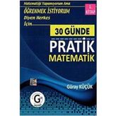 30 Günde Pratik Matematik 1- Kitap - Güray Küçük