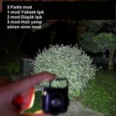 30 Ledli Miknatisli Mini Anahtarlik Flash Kamp Lambasi